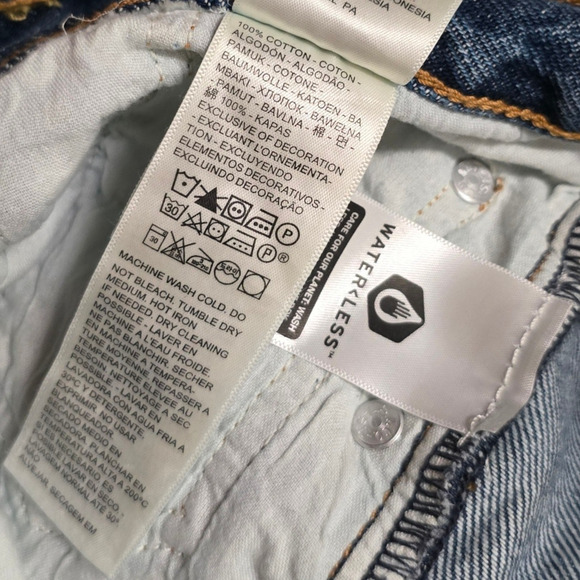 NWT Levi's Womens Button Fly Ribcage Straight Ankle Denim Jeans levis size 32 - Picture 6 of 11